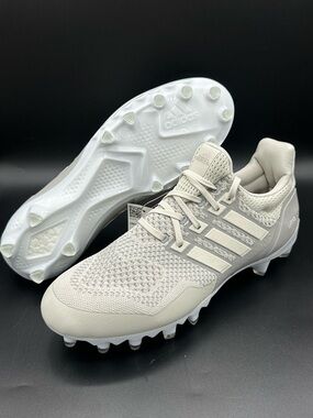 Adidas Ultraboost Ultra Boost Football Cleats Mens White Grey